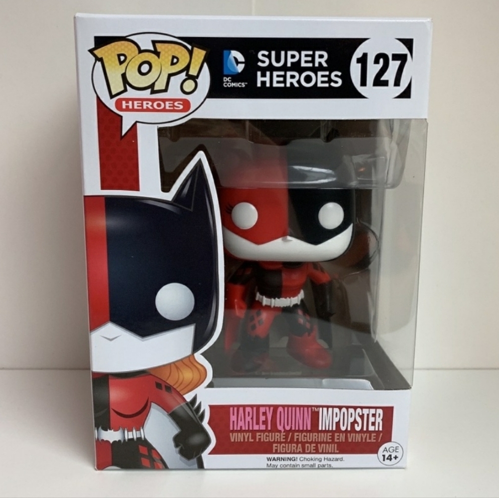 FUNKO POP! Harley Quinn Impopster - DC Super Heroes #127 Vinyl Figure
